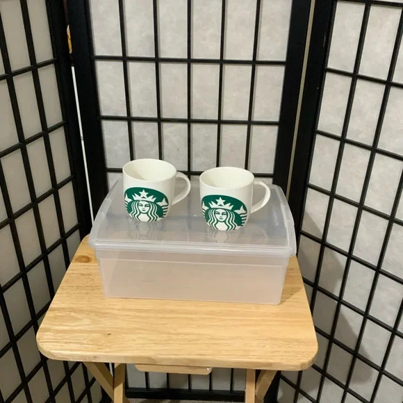 Starbucks | Dining | 2 Starbucks Barrel 4 Oz Collectors Mugs | Poshmark